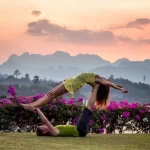 “Namaste Together: Cultivating Mindfulness in Couples Yoga Sessions”